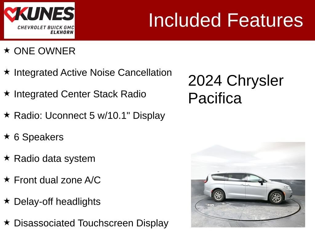 Used 2024 Chrysler Pacifica Touring L