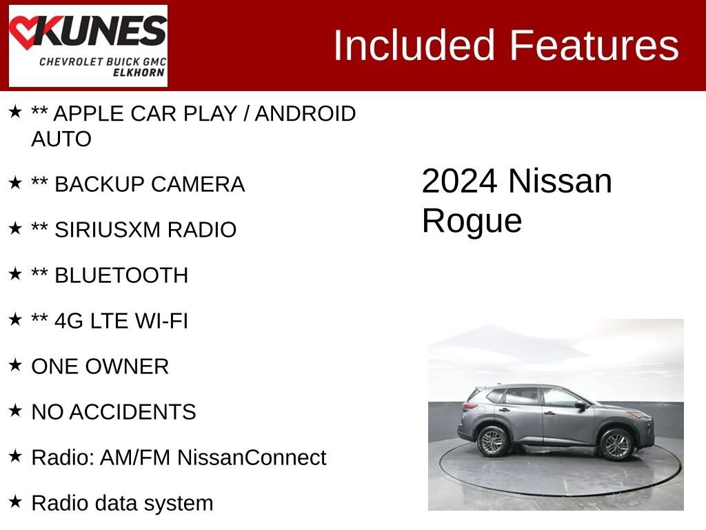 Used 2024 Nissan Rogue S