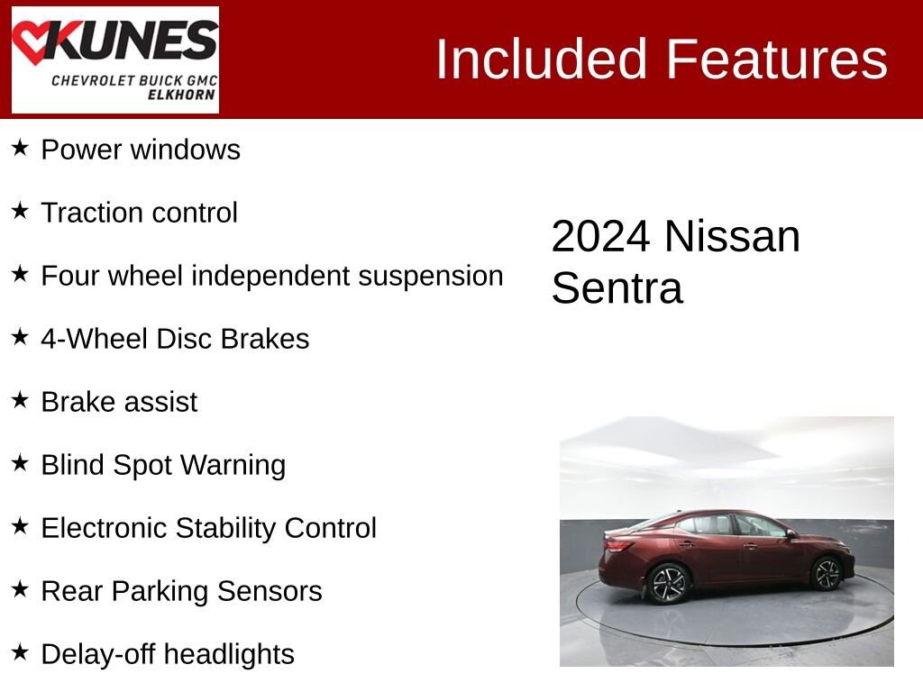 Used 2024 Nissan Sentra SV