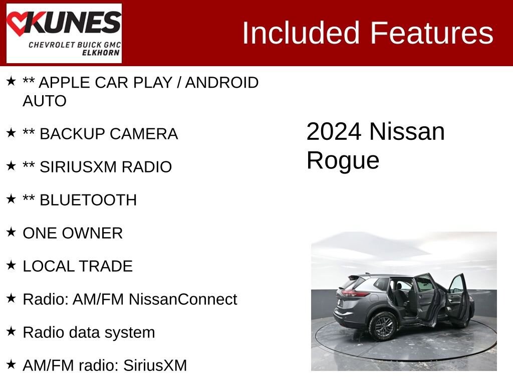 Used 2024 Nissan Rogue S