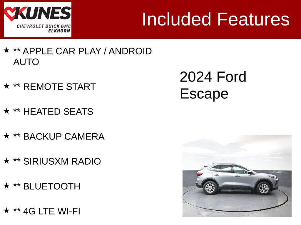 Used 2024 Ford Escape Active