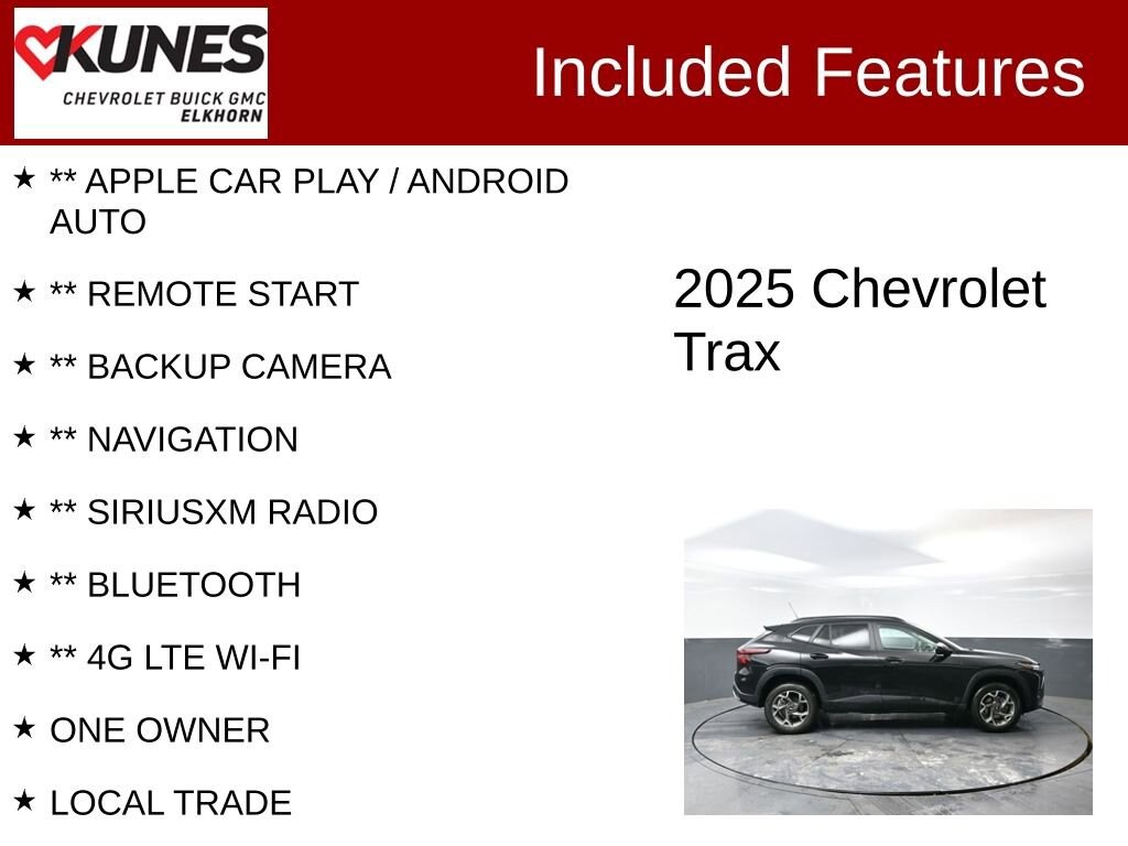 Used 2025 Chevrolet Trax LT SUV