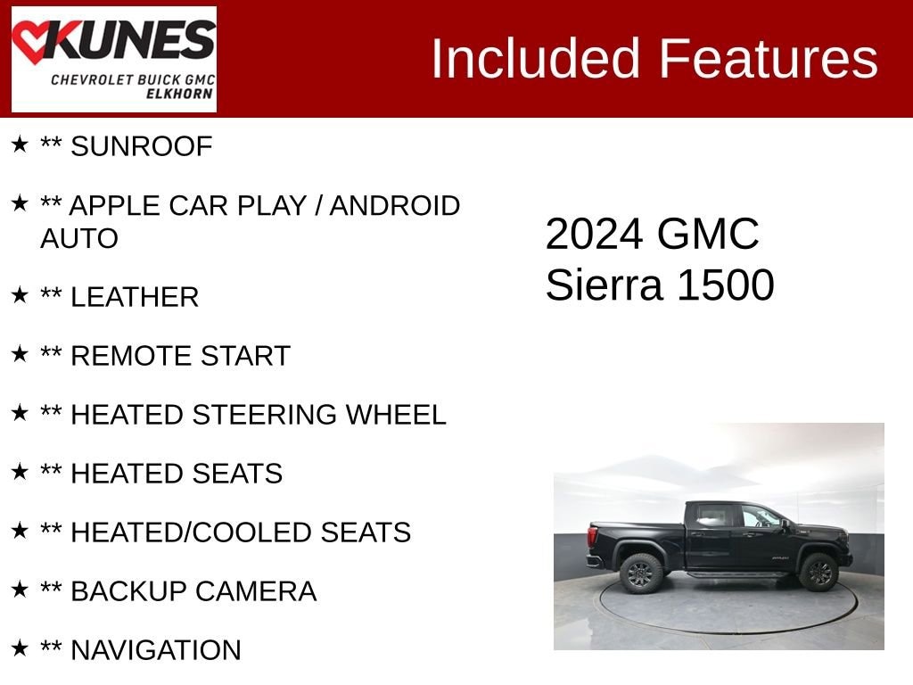 Used 2024 GMC Sierra 1500 AT4X Truck