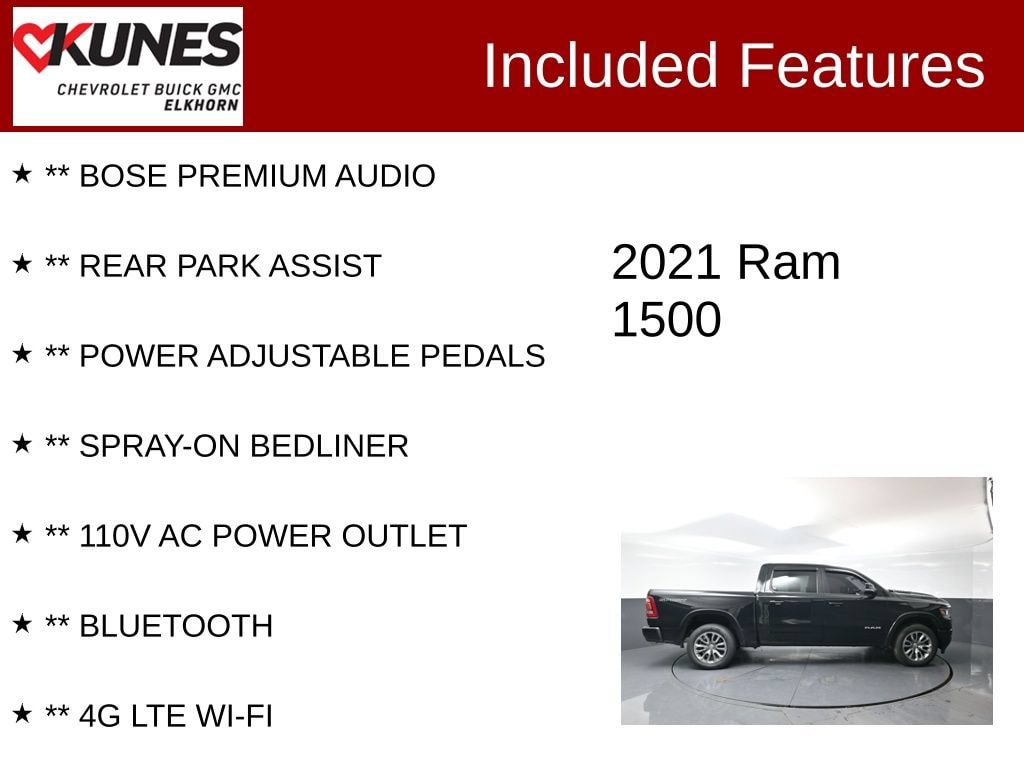 Used 2021 Ram 1500 Laramie