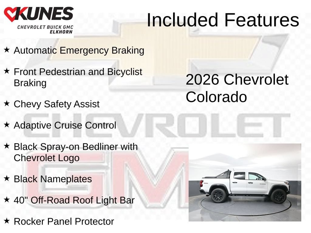 New 2026 Chevrolet Colorado Trail Boss Truck