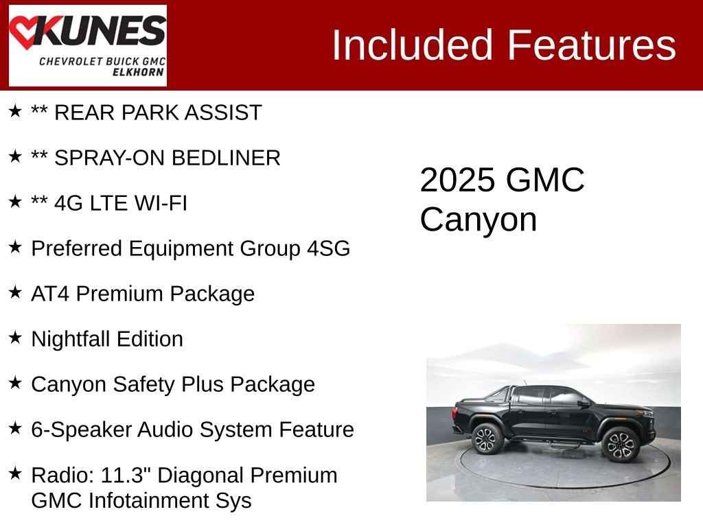 Used 2025 GMC Canyon AT4 Truck