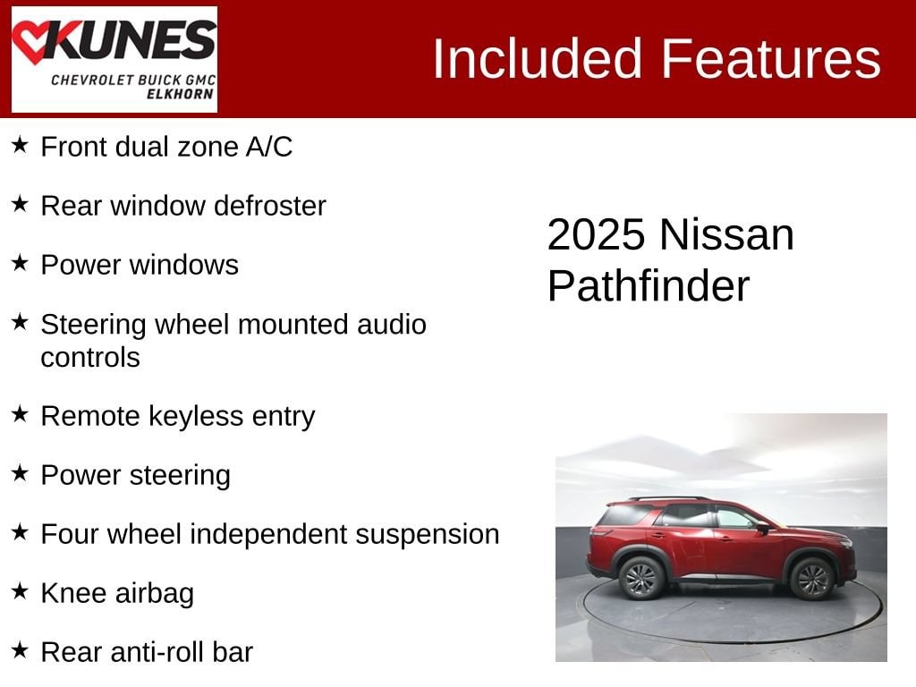 Used 2025 Nissan Pathfinder SV