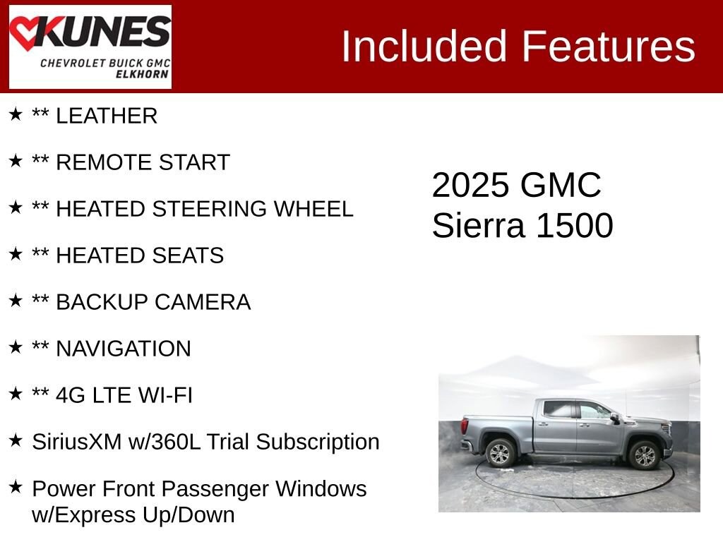 Used 2025 GMC Sierra 1500 SLT Truck