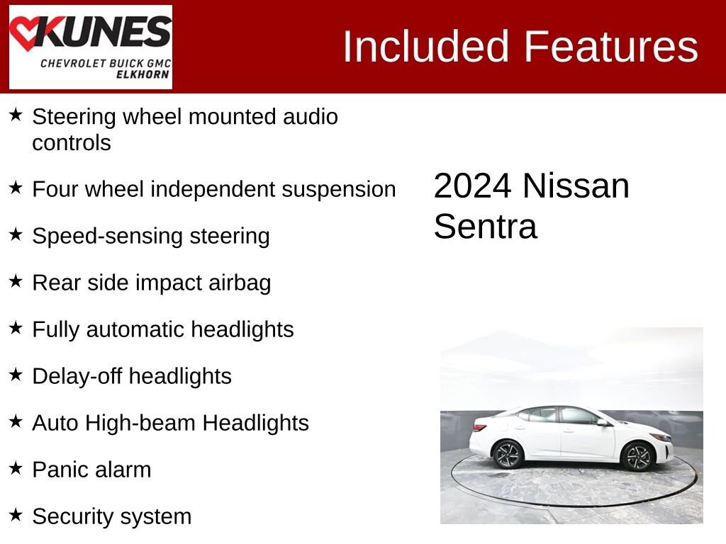 Used 2024 Nissan Sentra SV