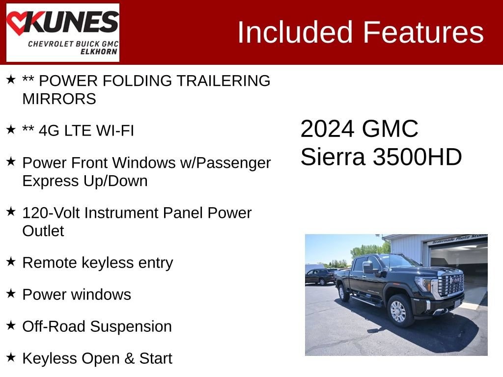 Used 2024 GMC Sierra 3500 HD Denali Truck