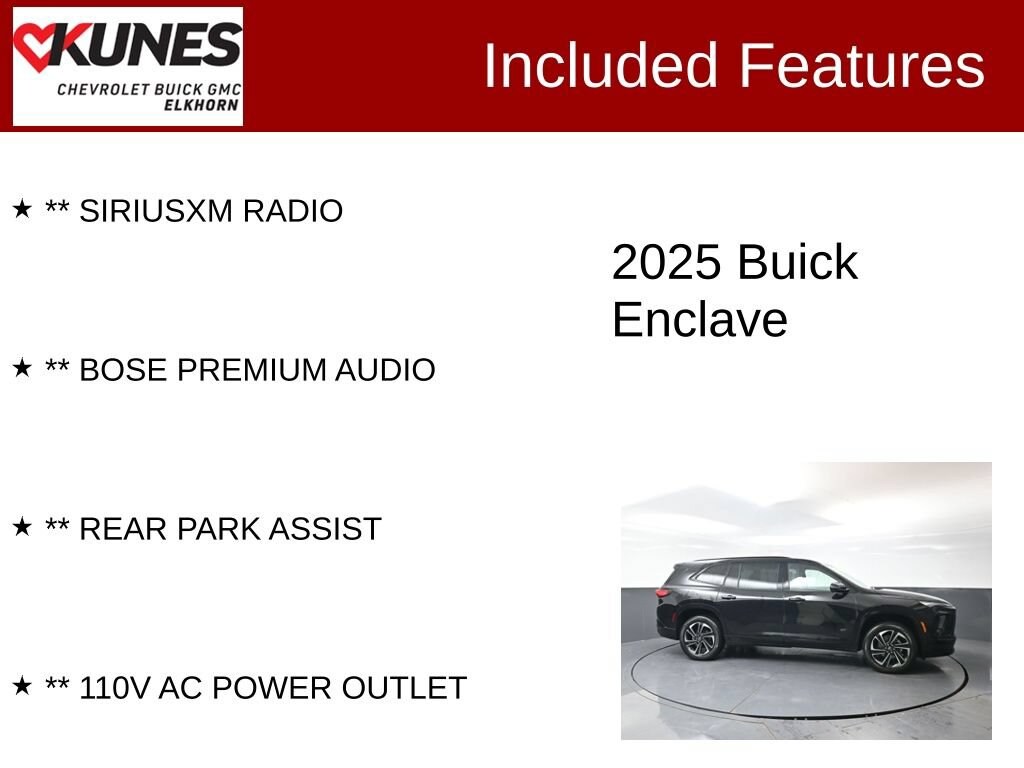 Used 2025 Buick Enclave Sport Touring SUV