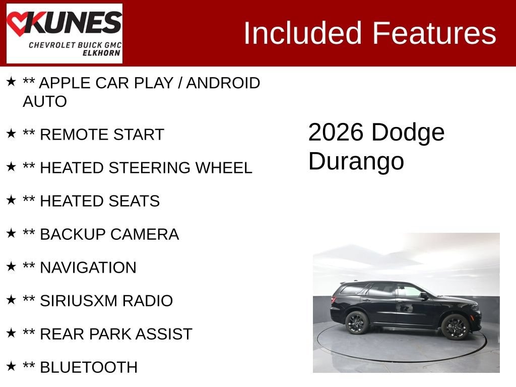 Used 2026 Dodge Durango GT