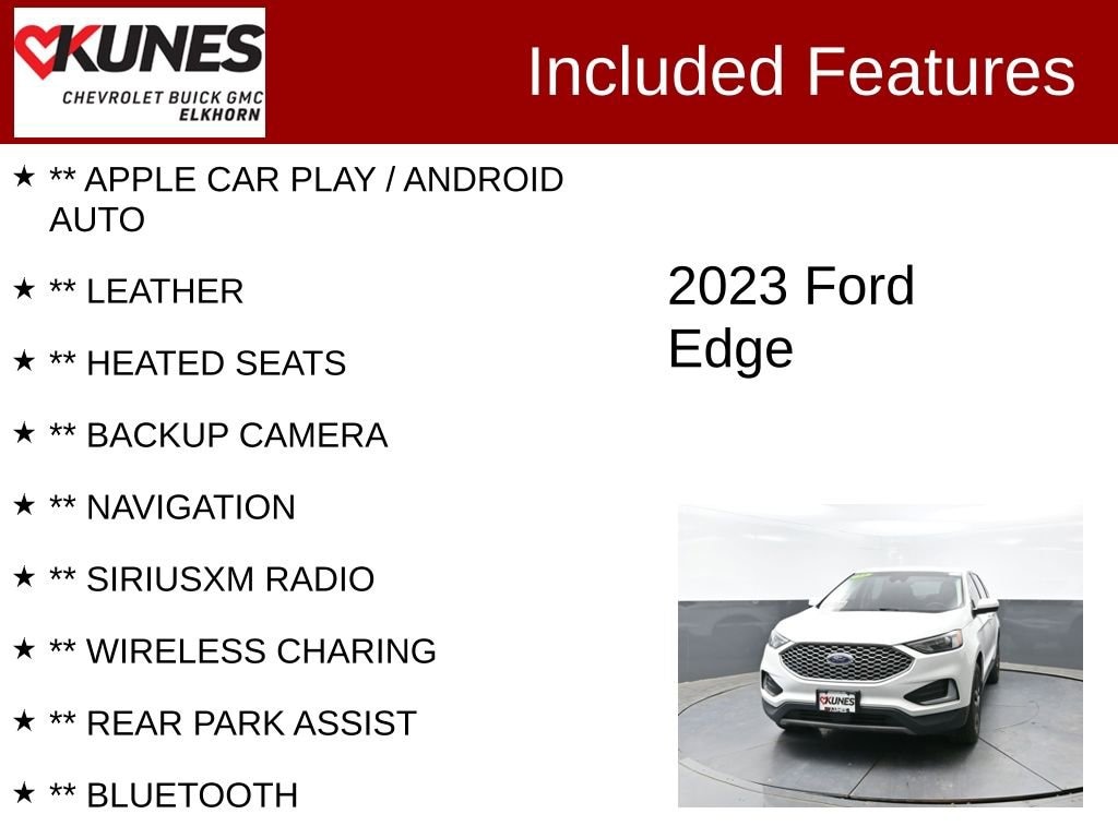 Used 2023 Ford Edge SEL