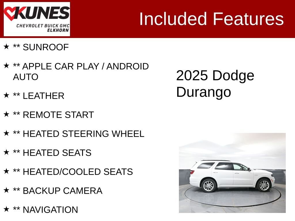 Used 2025 Dodge Durango R/T