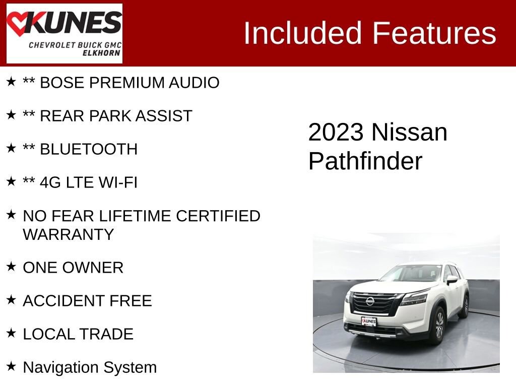 Used 2023 Nissan Pathfinder SL
