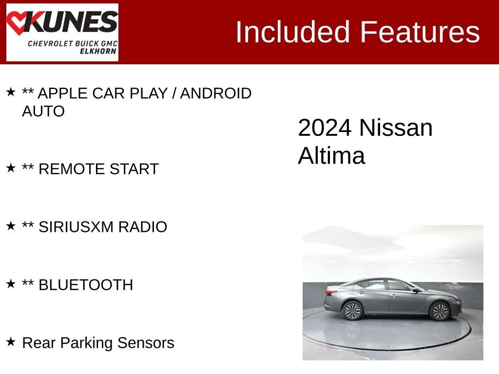 Used 2024 Nissan Altima 2.5 SV