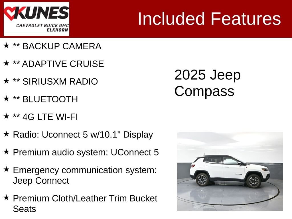 Used 2025 Jeep Compass Trailhawk