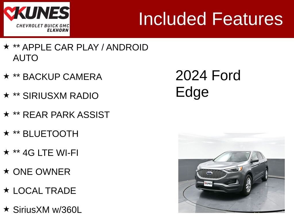 Used 2024 Ford Edge SEL