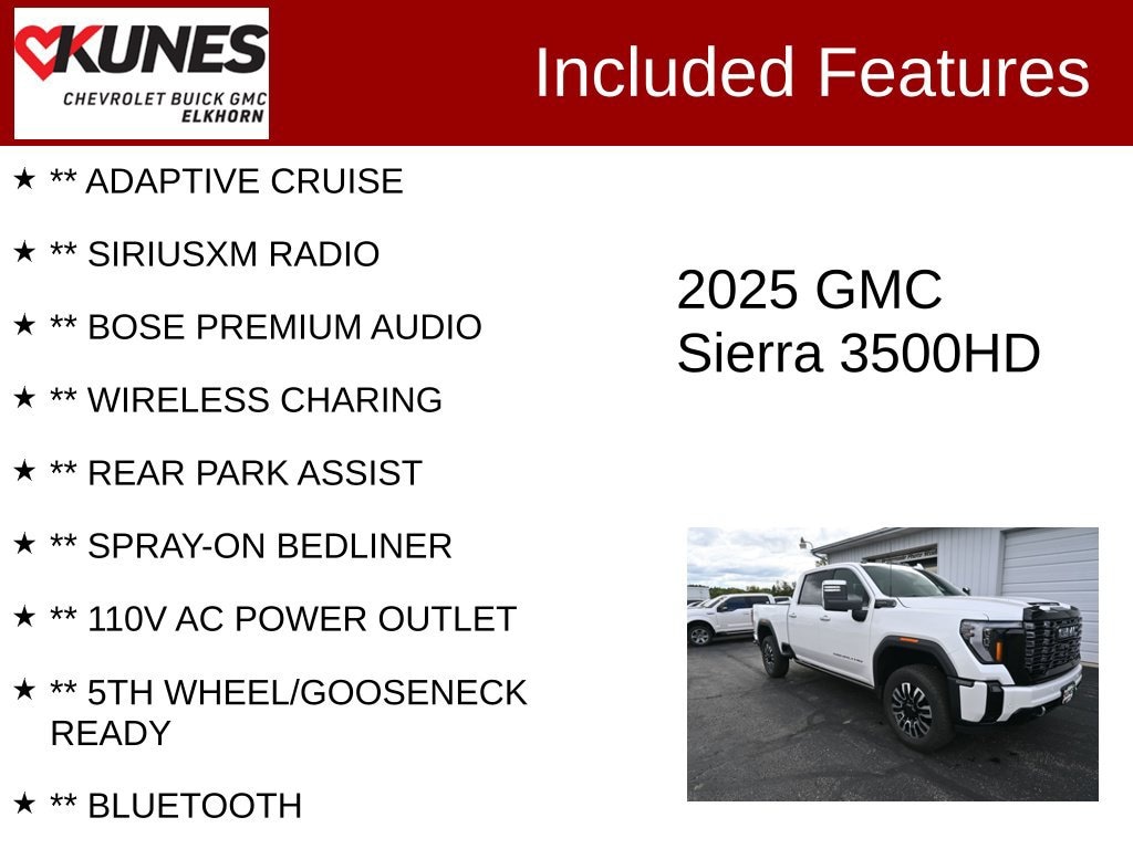 Used 2025 GMC Sierra 3500 HD Denali Ultimate Truck