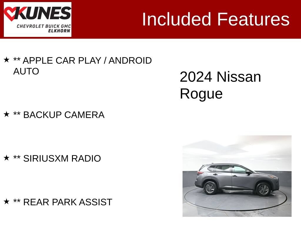Used 2024 Nissan Rogue S