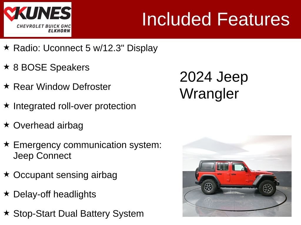 Used 2024 Jeep Wrangler Rubicon