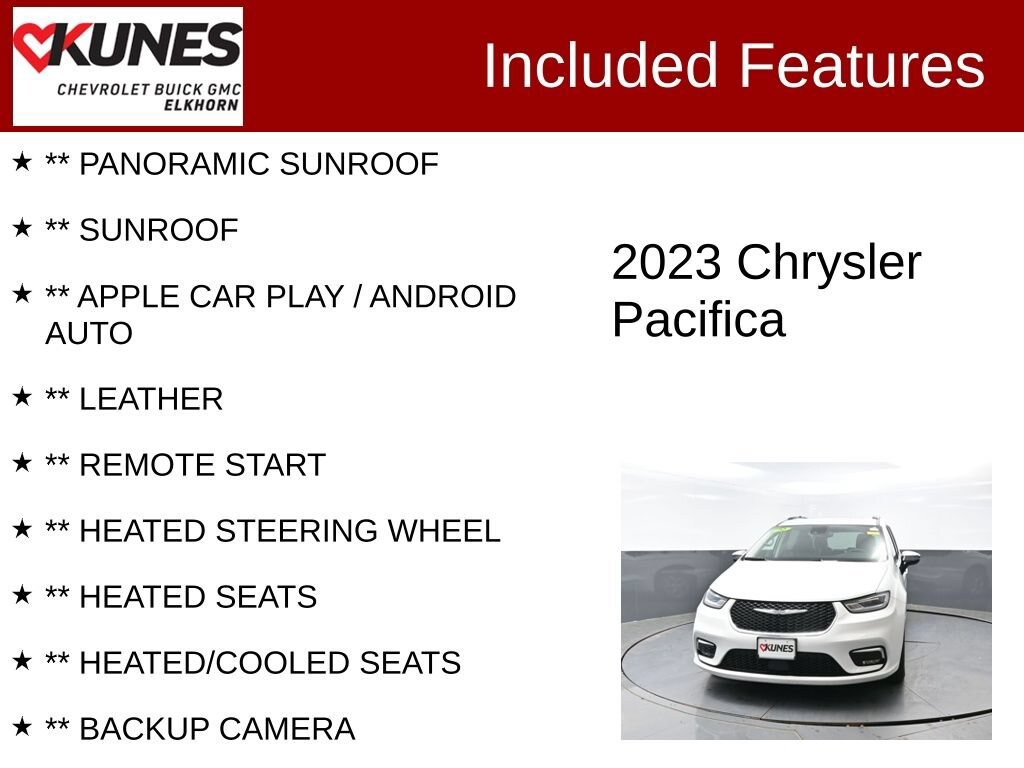 Used 2023 Chrysler Pacifica Limited