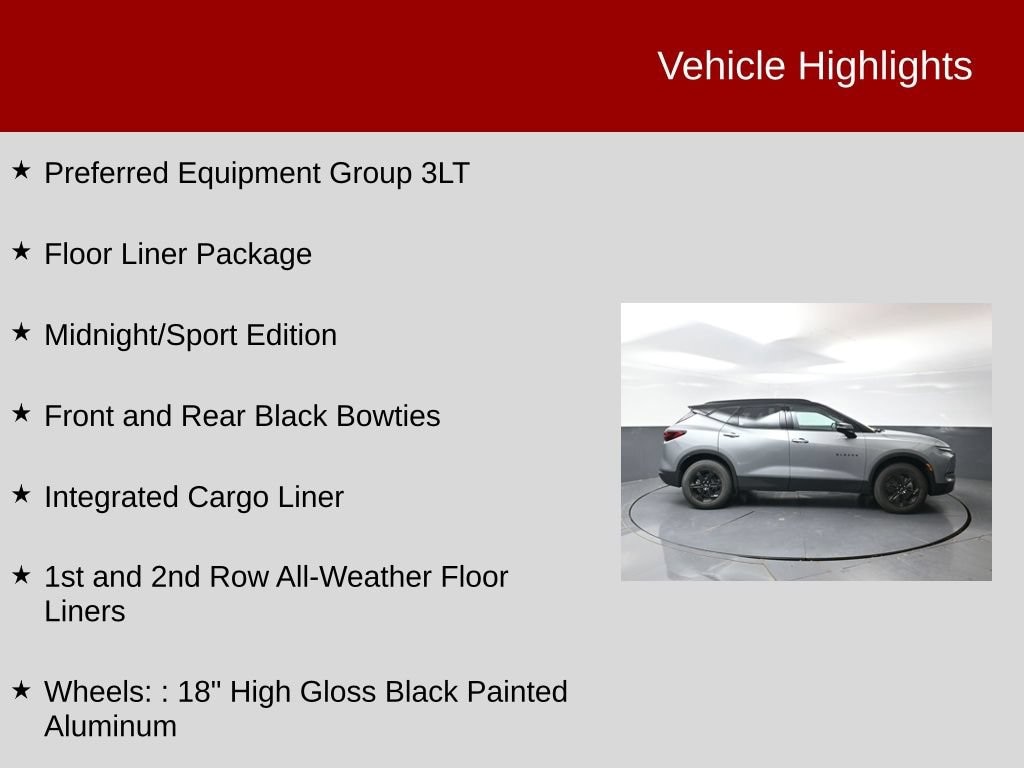 New 2026 Chevrolet Blazer 3LT SUV