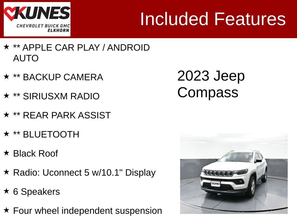 Used 2023 Jeep Compass Latitude