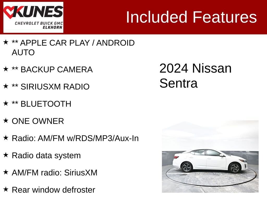 Used 2024 Nissan Sentra SV