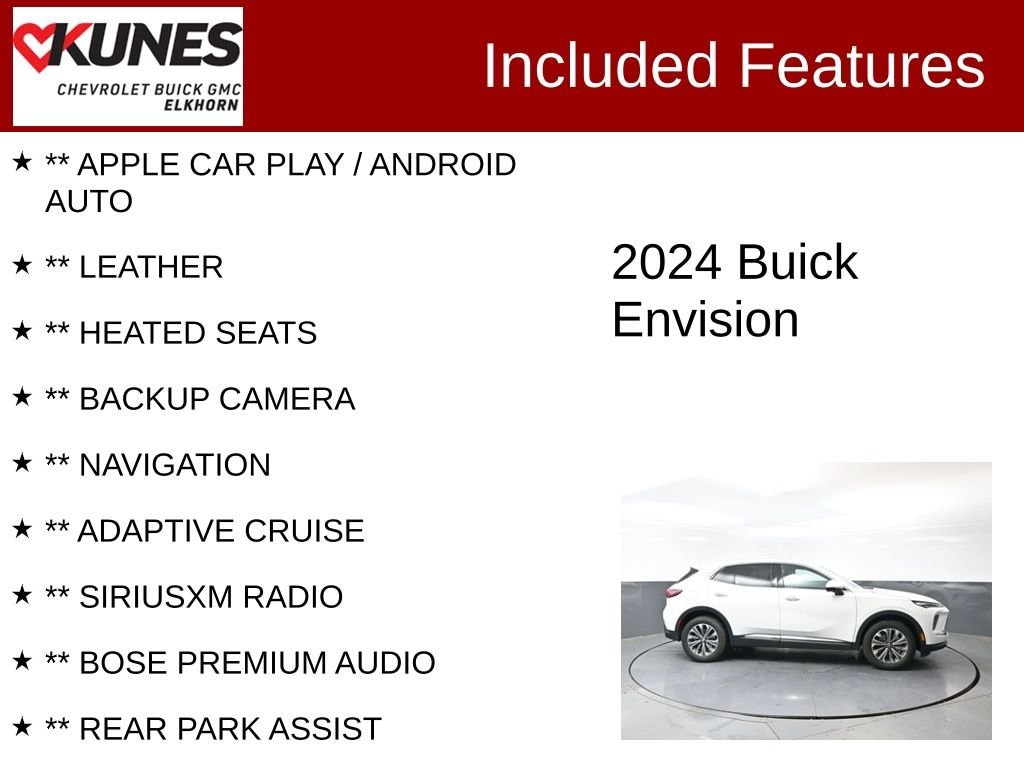 Used 2024 Buick Envision Preferred SUV