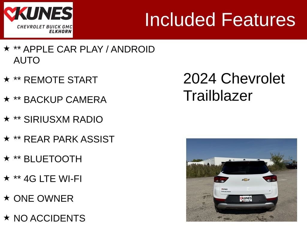 Used 2024 Chevrolet Trailblazer LT SUV