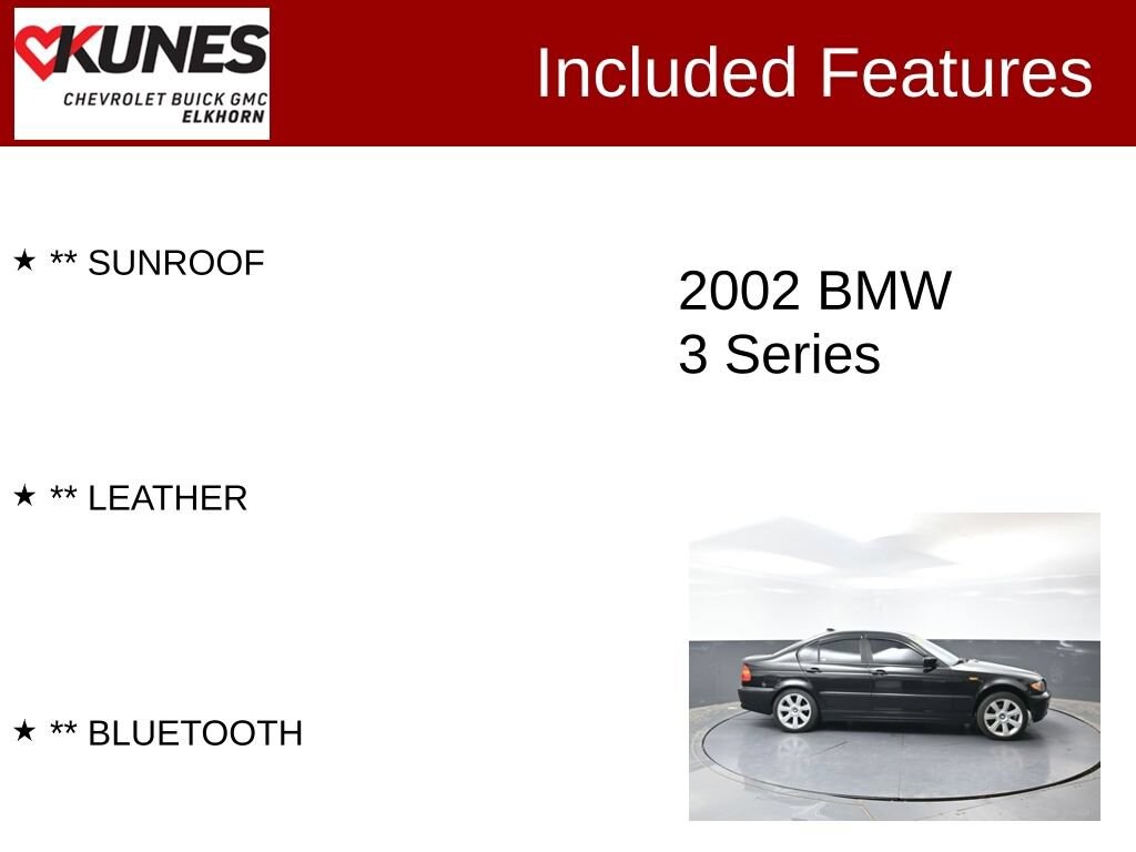 Used 2002 BMW 3 Series 325i