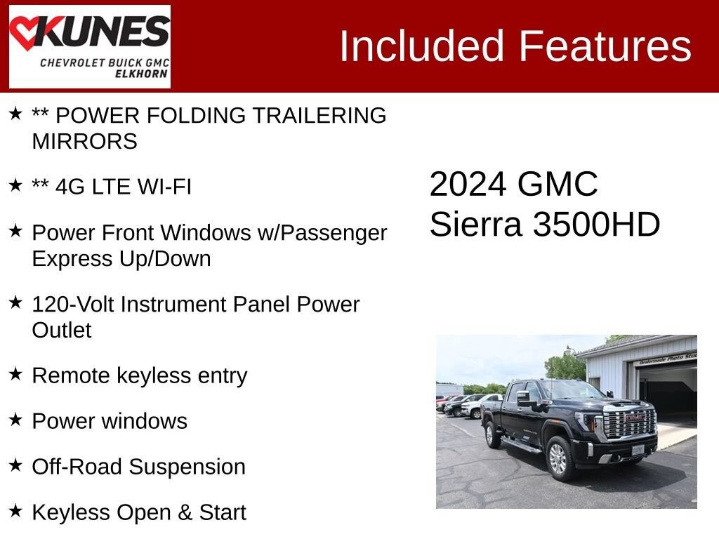 Used 2024 GMC Sierra 3500 HD Denali Truck