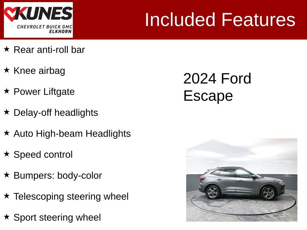 Used 2024 Ford Escape ST-Line
