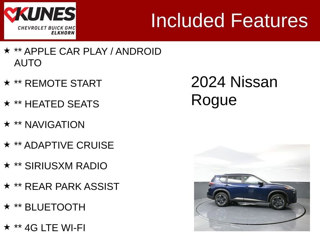 Used 2024 Nissan Rogue SV