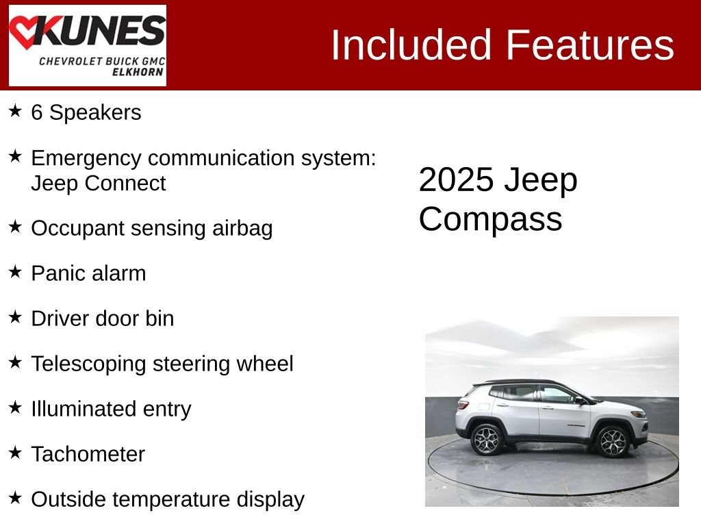 Used 2025 Jeep Compass Limited