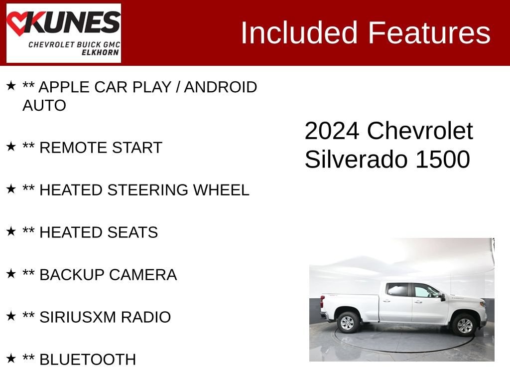 Used 2024 Chevrolet Silverado 1500 LT Truck