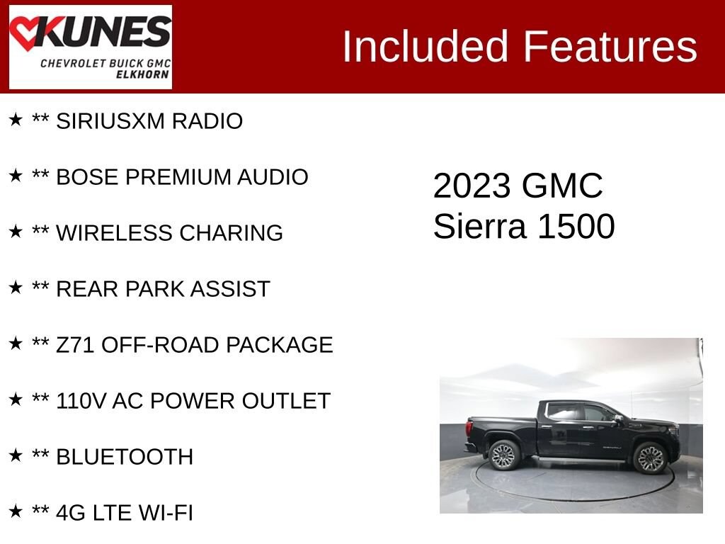 Used 2023 GMC Sierra 1500 Denali Ultimate Truck