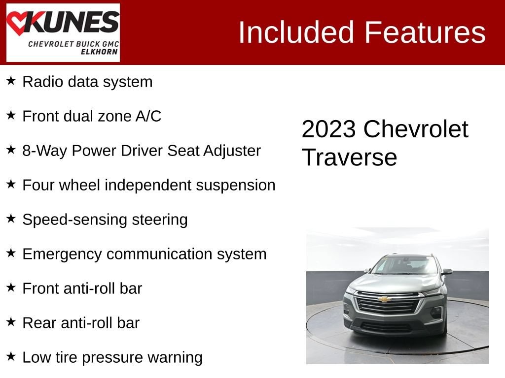 Used 2023 Chevrolet Traverse LT Cloth SUV