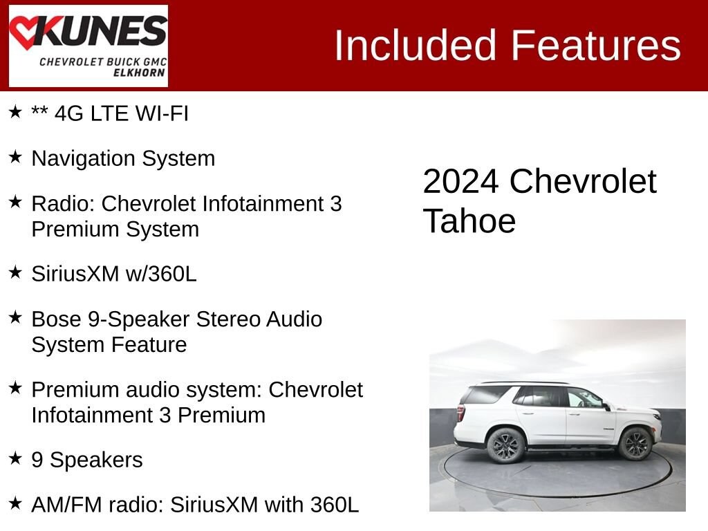 Used 2024 Chevrolet Tahoe Z71 SUV