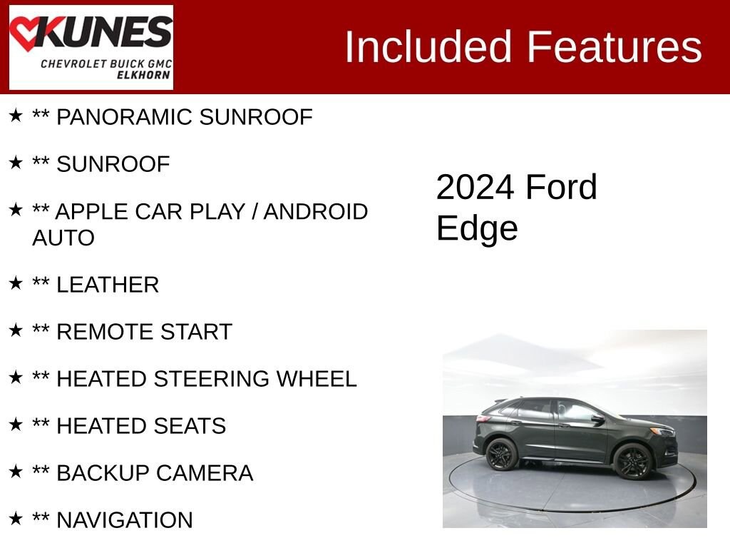 Used 2024 Ford Edge ST
