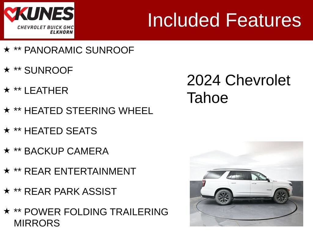 Used 2024 Chevrolet Tahoe Z71 SUV