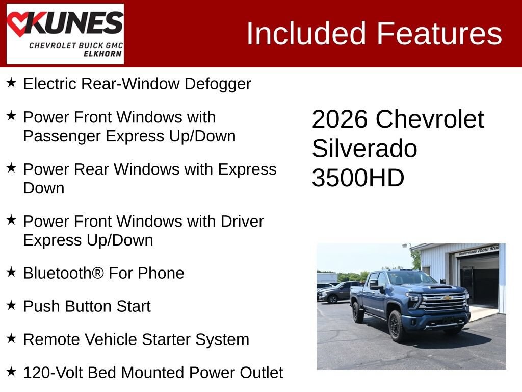 Used 2026 Chevrolet Silverado 3500 HD High Country Truck