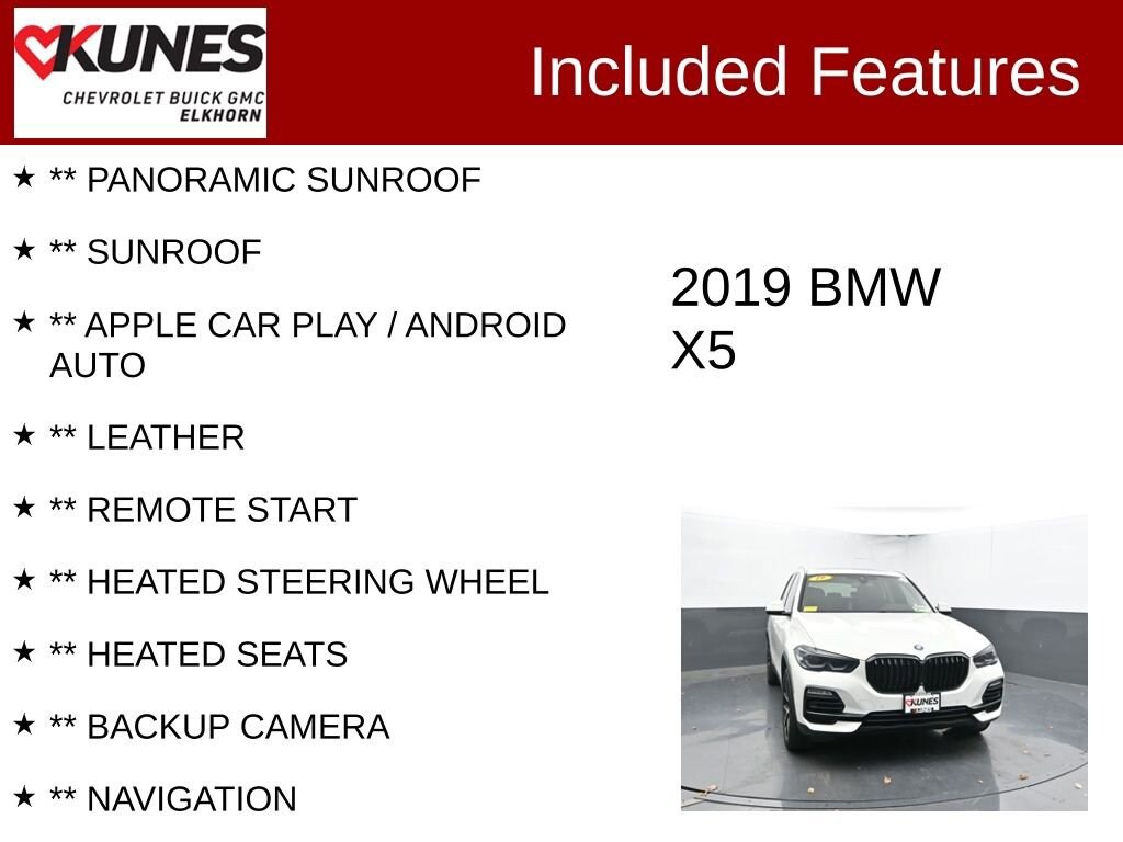 Used 2019 BMW X5 xDrive40i