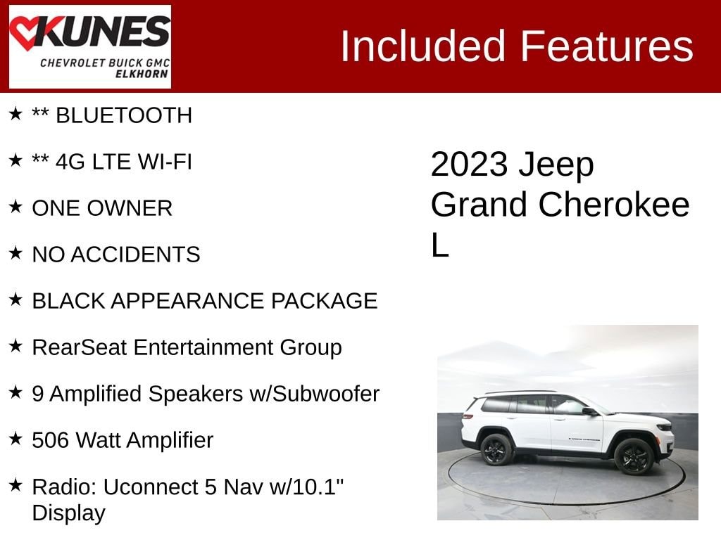 Used 2023 Jeep Grand Cherokee L Limited