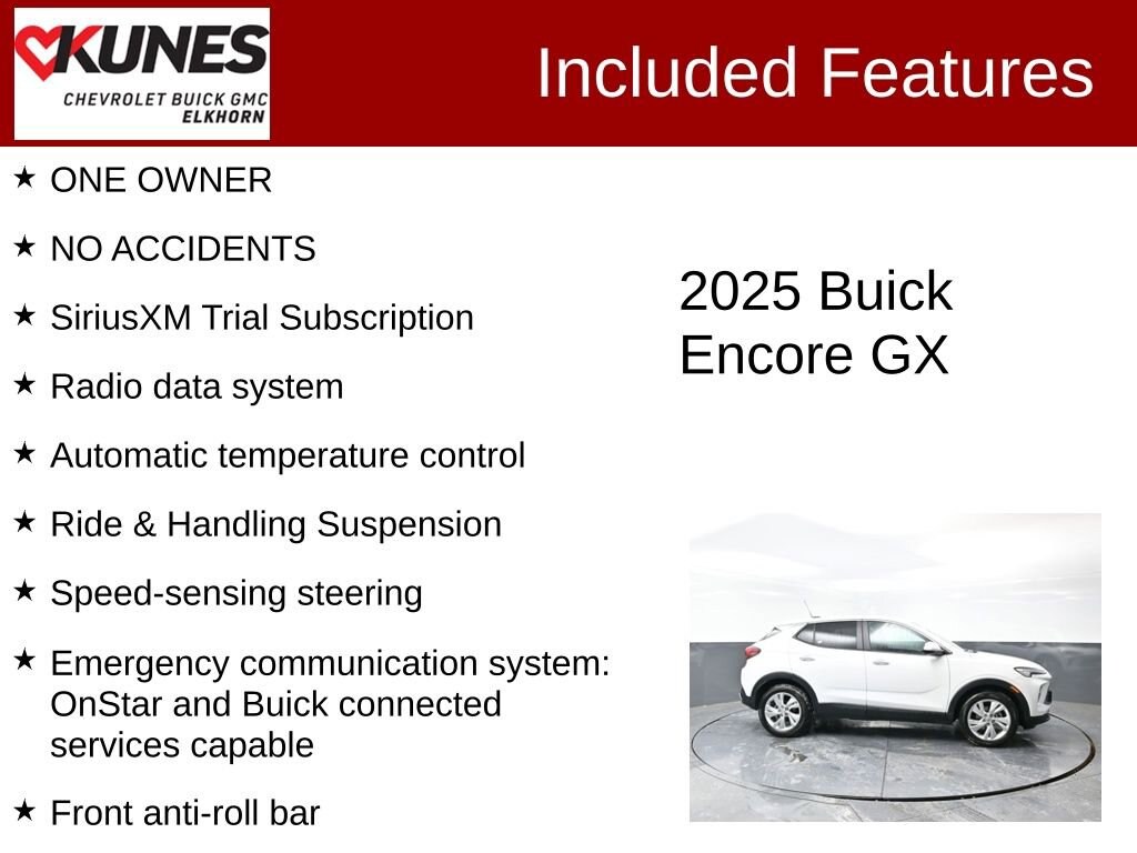 Used 2025 Buick Encore GX Preferred SUV