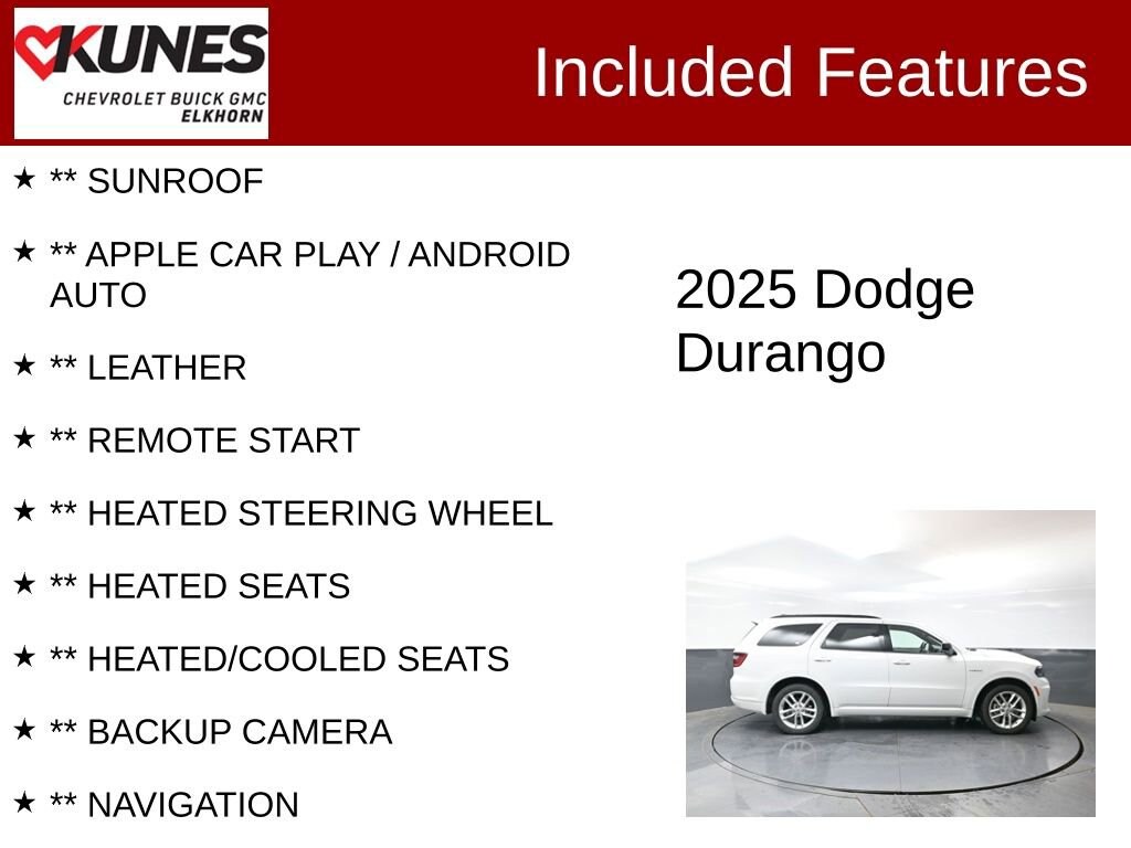 Used 2025 Dodge Durango R/T