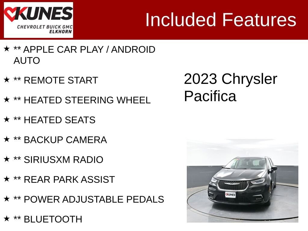 Used 2023 Chrysler Pacifica Hybrid Touring L
