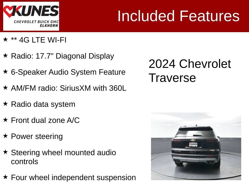 Used 2024 Chevrolet Traverse LT SUV