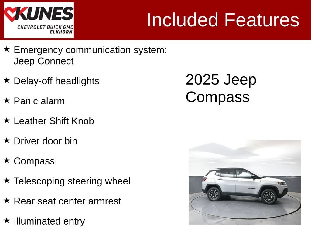 Used 2025 Jeep Compass Trailhawk